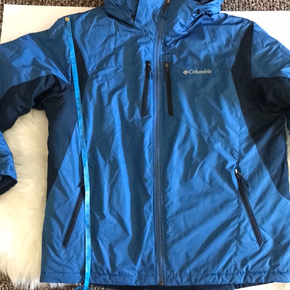 Columbia LRG Men’s Omni Heat Waterproof Hooded - Picture 4 of 8